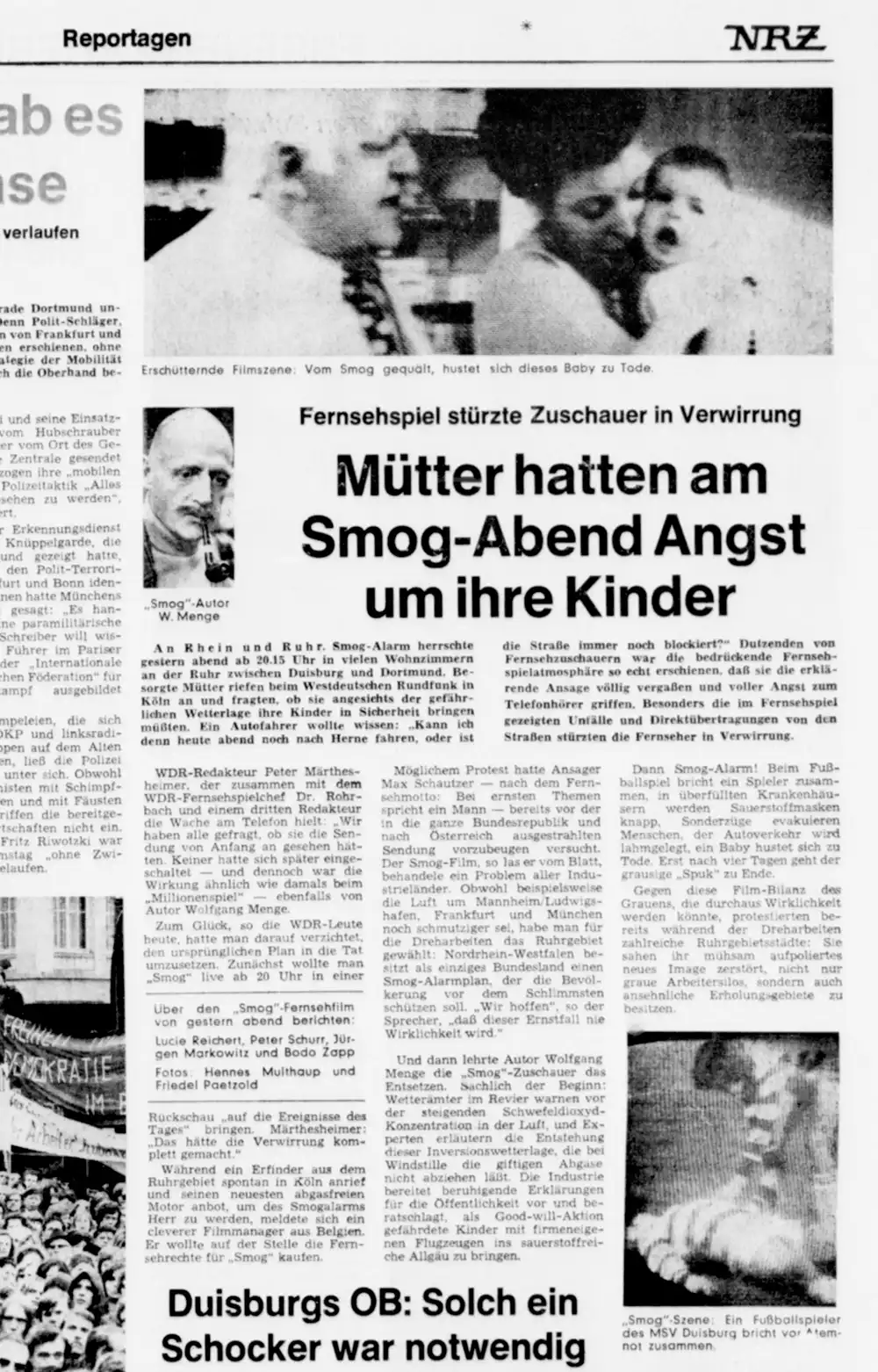 Smog-Alarm im Wohnzimmer